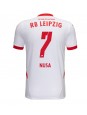 Billige RB Leipzig Antonio Nusa #7 Hjemmedrakt 2024-25 Kortermet